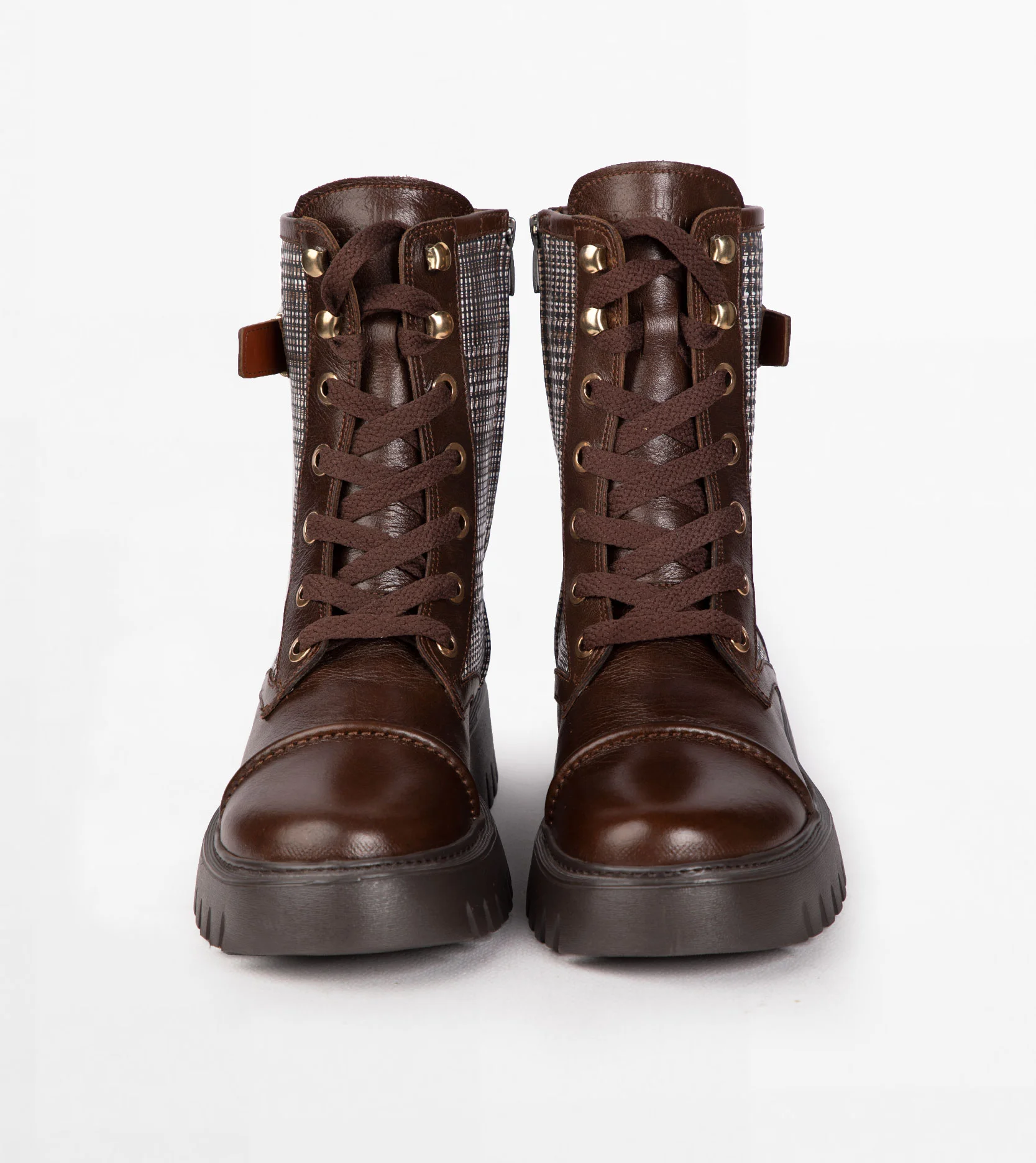 بوت چرم زنانه کد 19202 - تصویر شماره 1