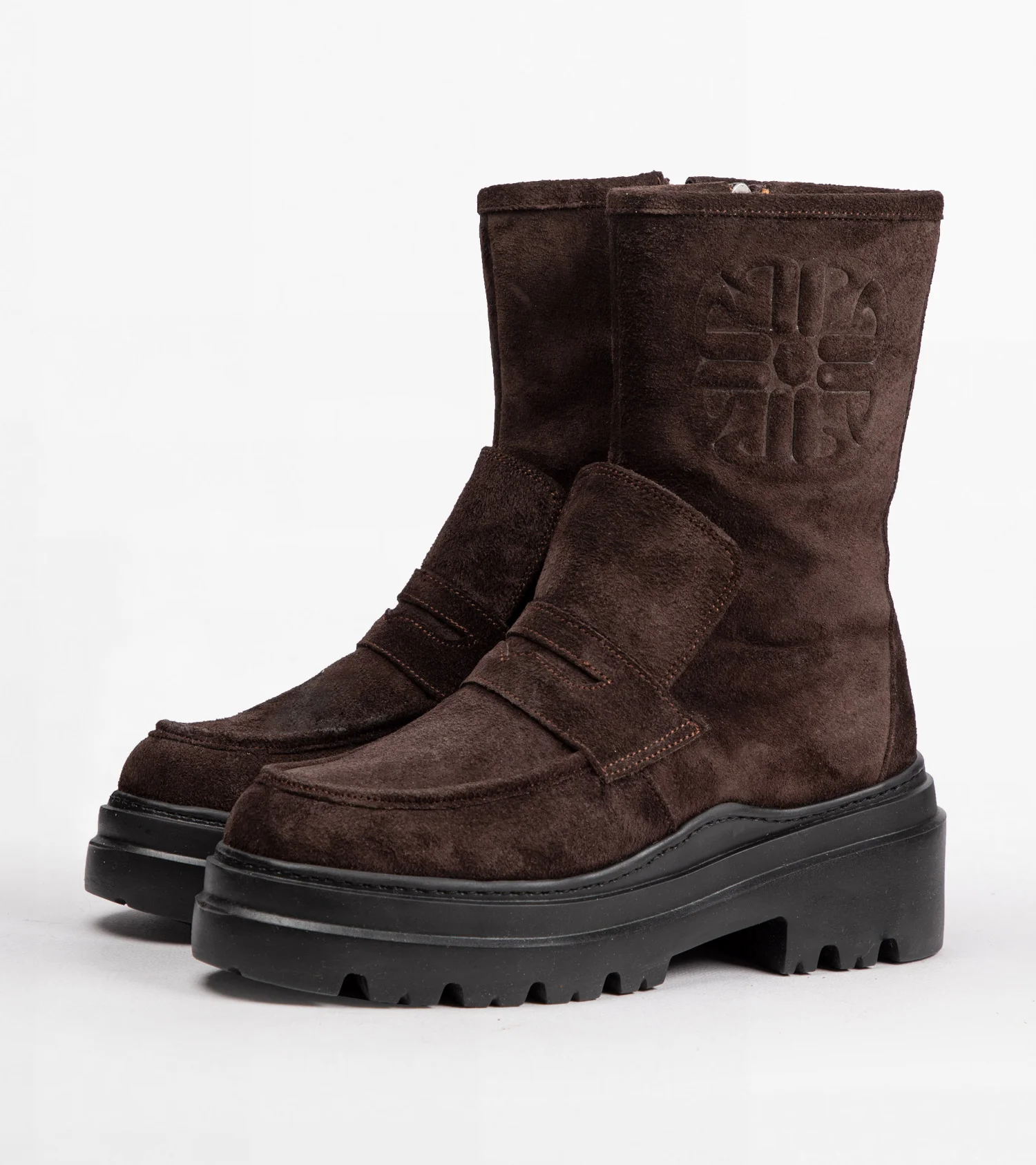 بوت چرم زنانه کد 18057 - تصویر شماره 1