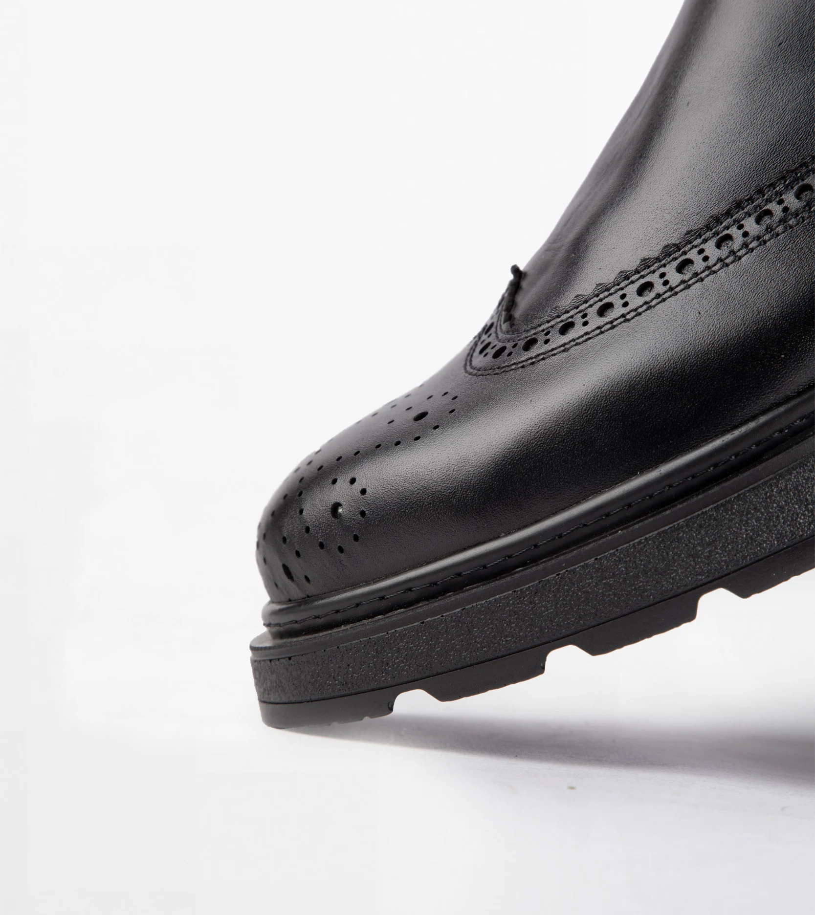 بوت چرم مردانه کد 4461 - تصویر شماره 1