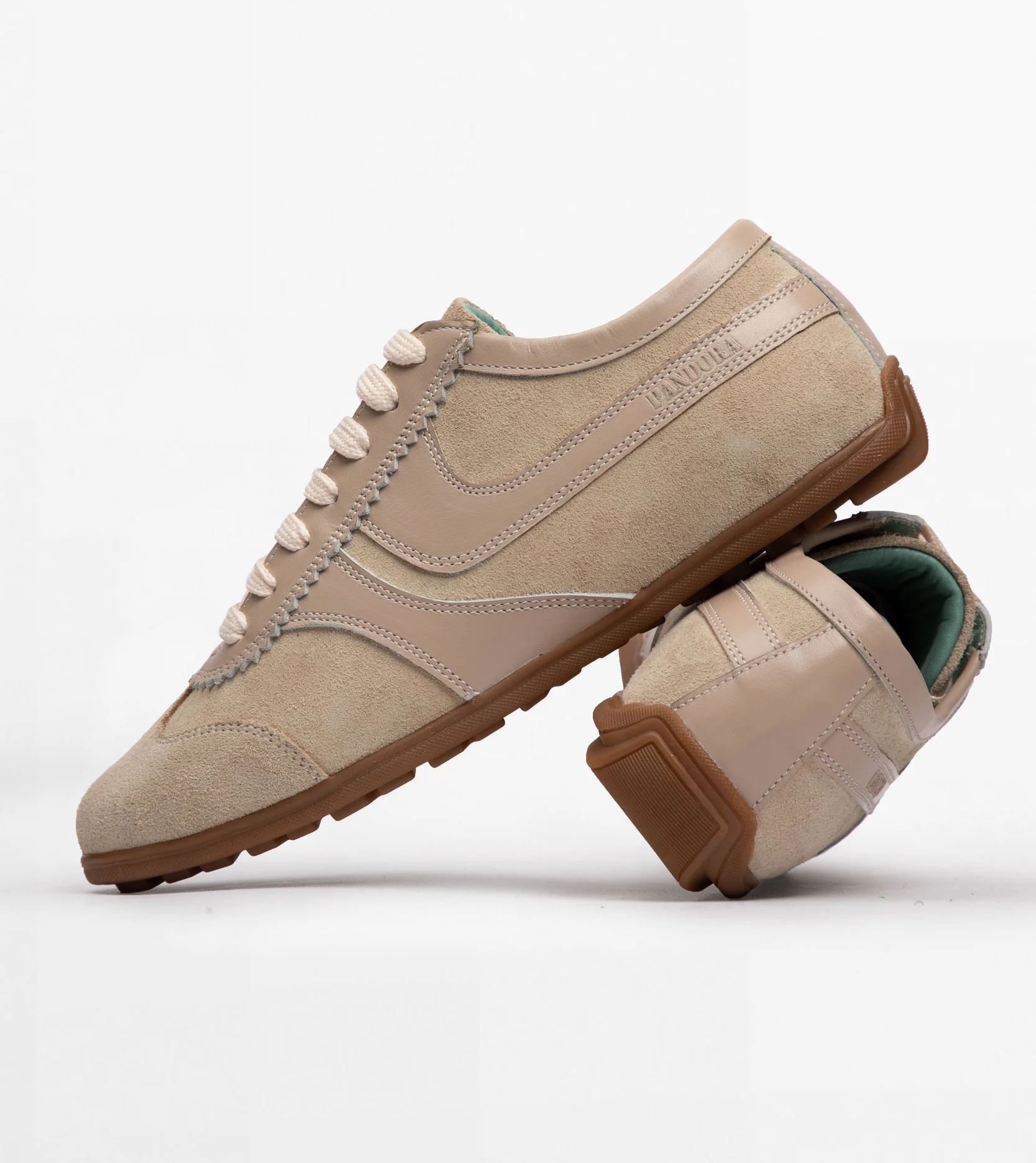 کفش چرم زنانه اسپرت کد 18222 - تصویر شماره 1