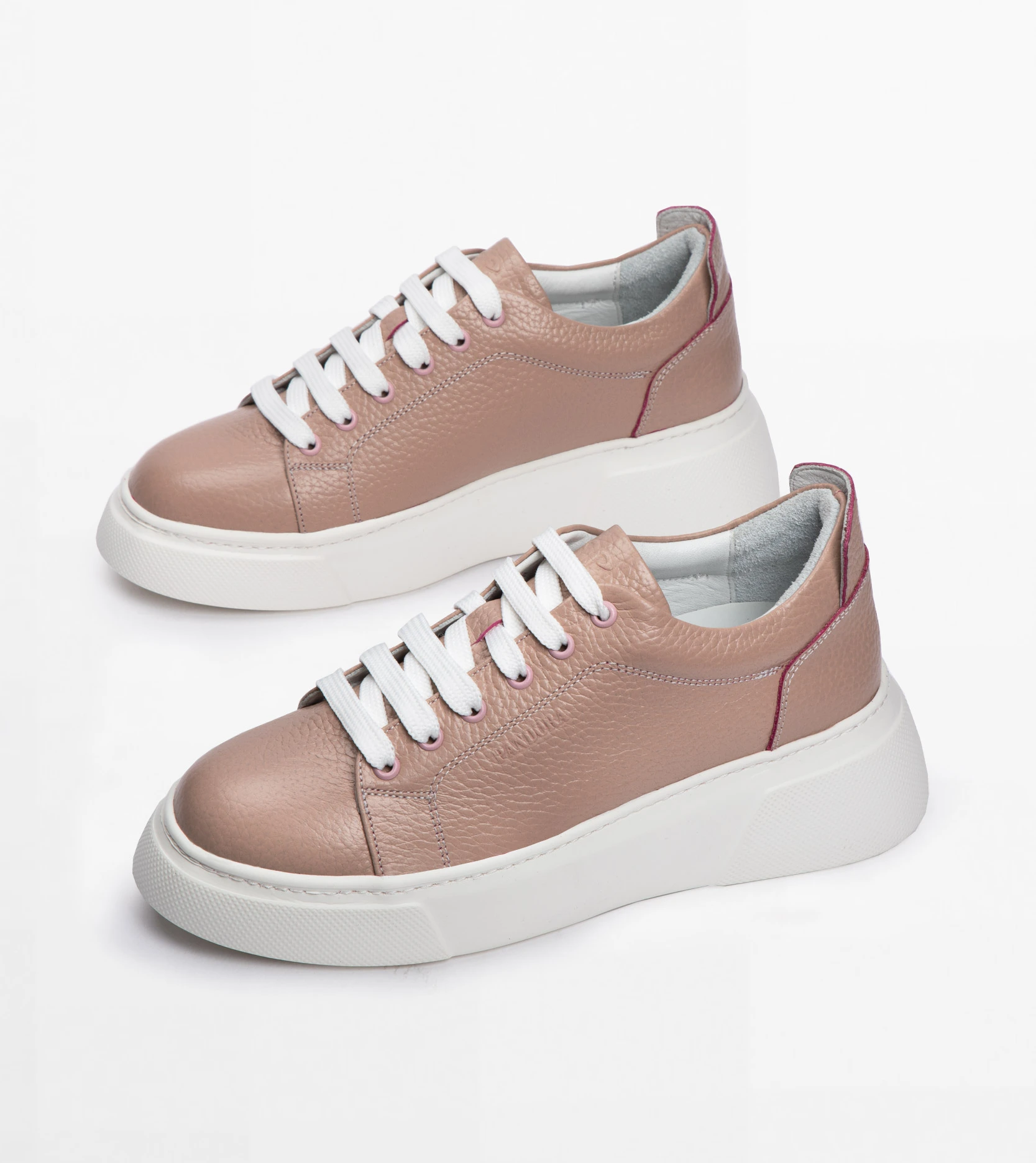 کفش چرم اسپرت زنانه کد 19210 - تصویر شماره 1