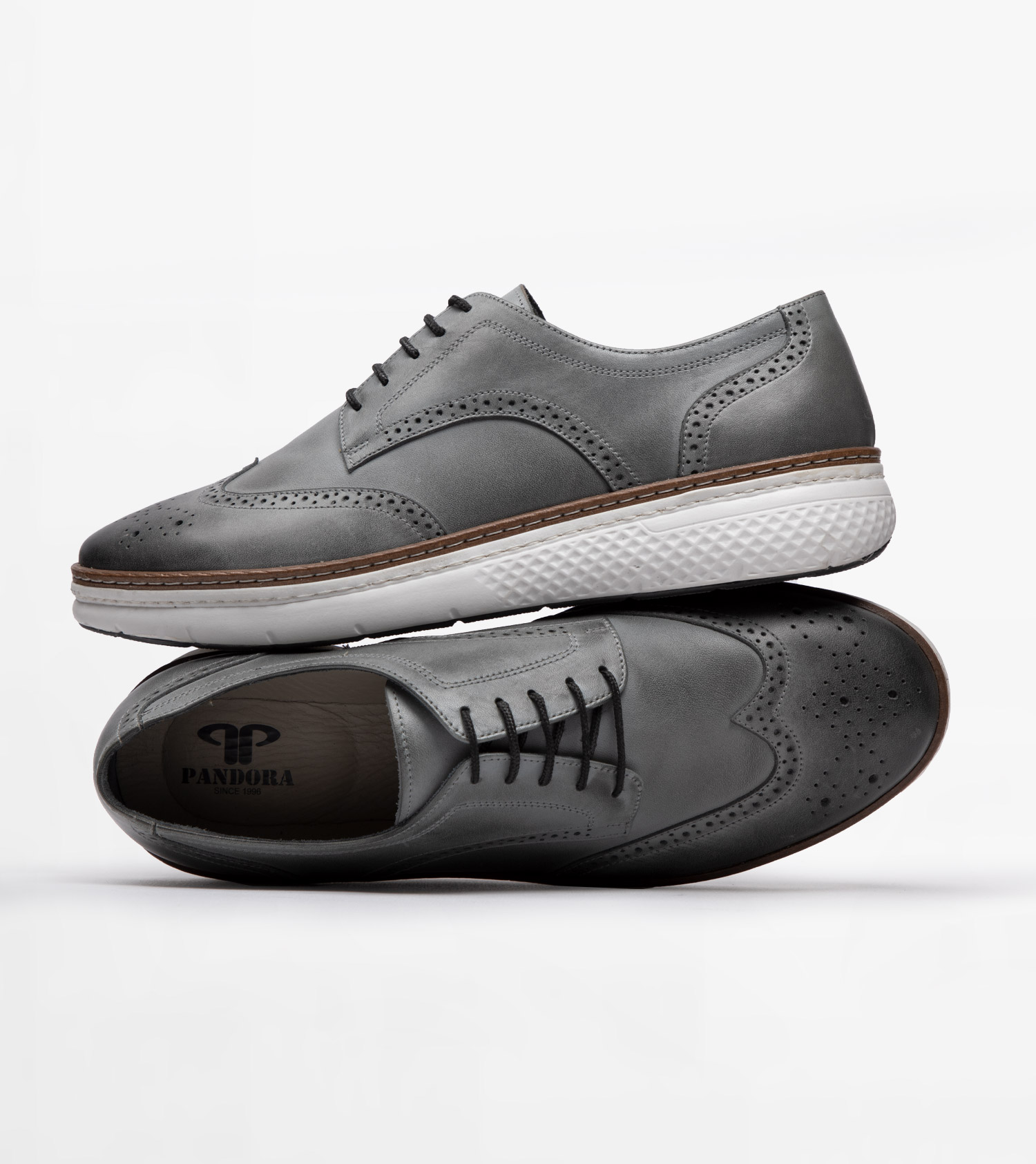 کفش چرم مردانه اسپرت کد 4720 - تصویر شماره 1