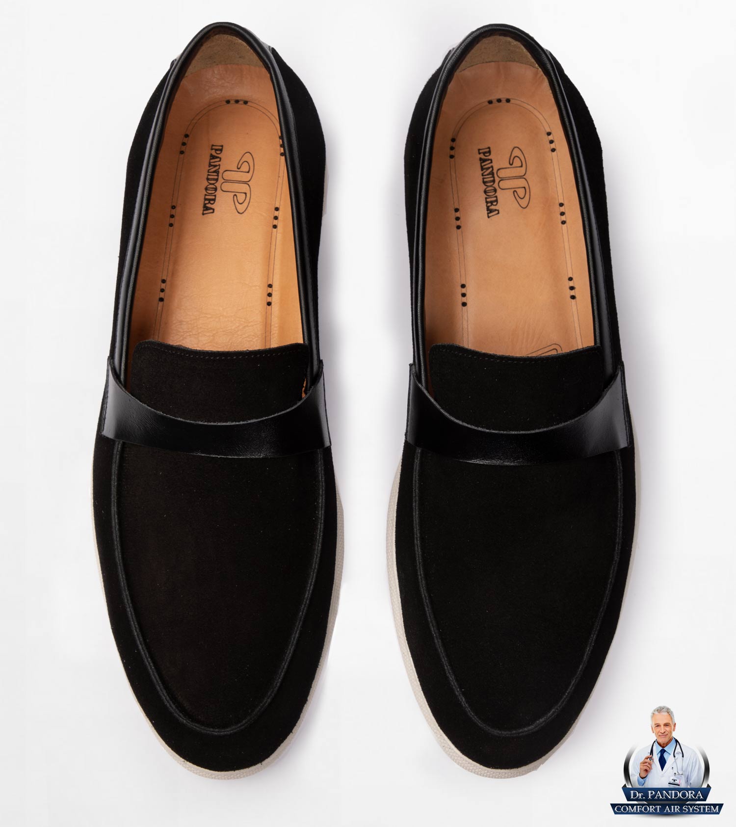 کفش چرم مردانه کد m1605 - تصویر شماره 1