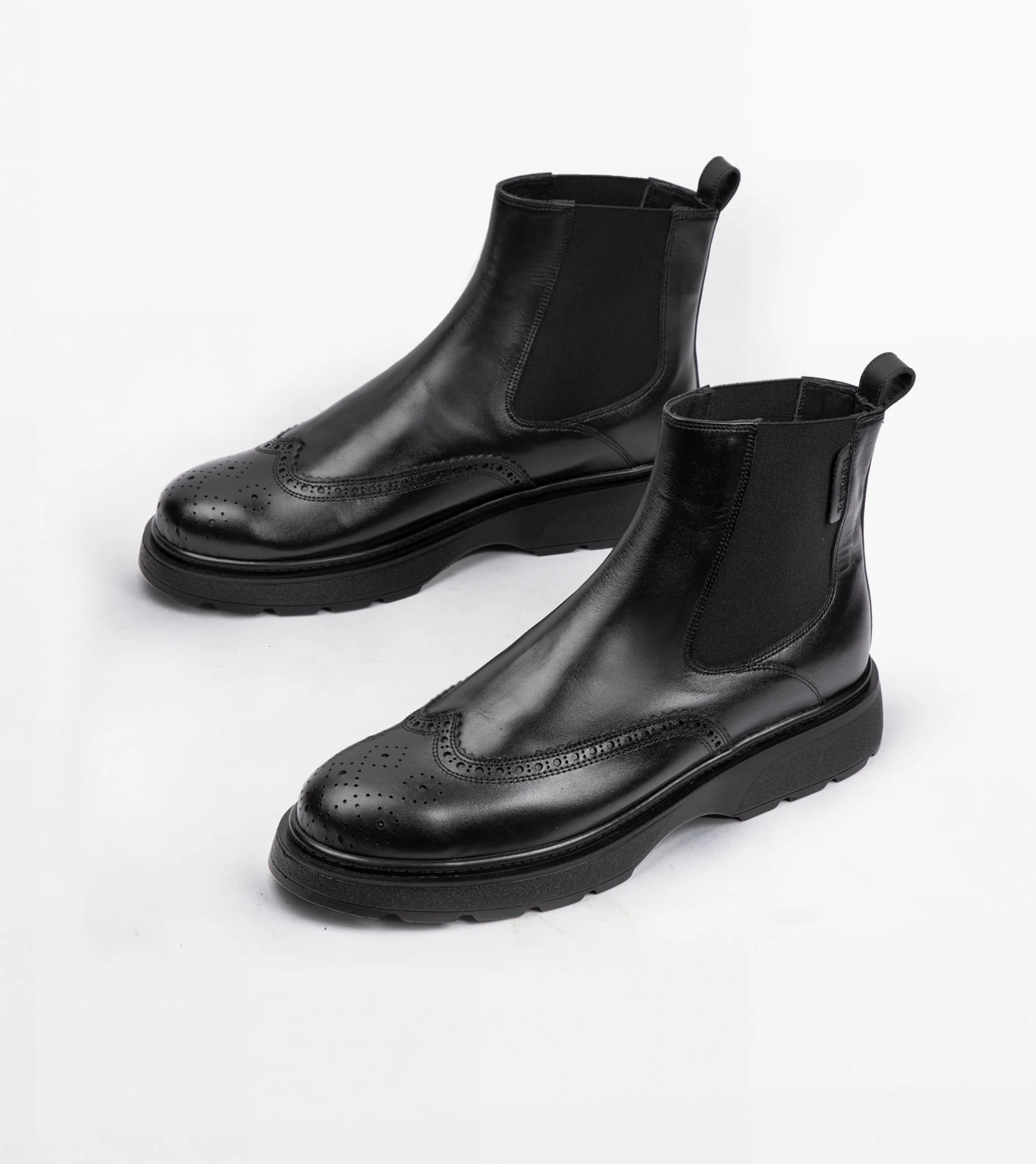 بوت چرم مردانه کد 4461 - تصویر شماره 1