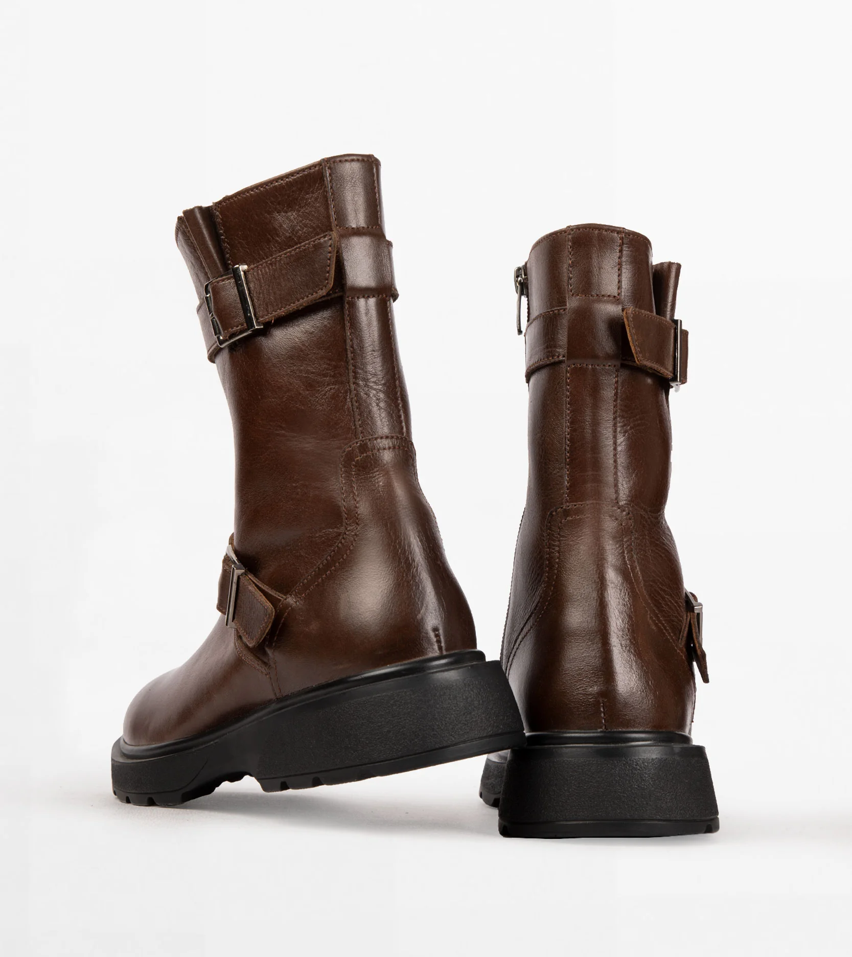 بوت چرم زنانه کد  18101 - تصویر شماره 1