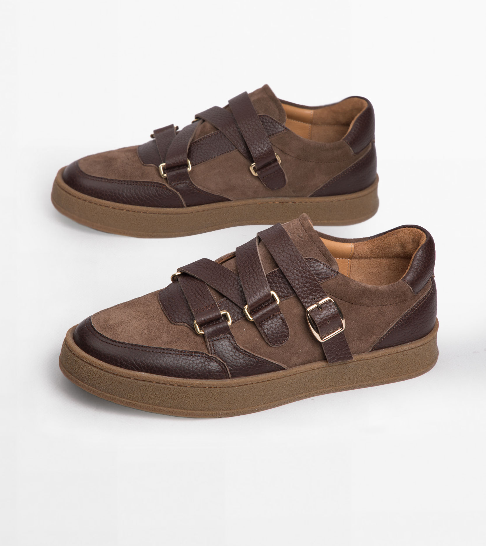 کفش چرم اسپرت زنانه کد 18146 - تصویر شماره 1