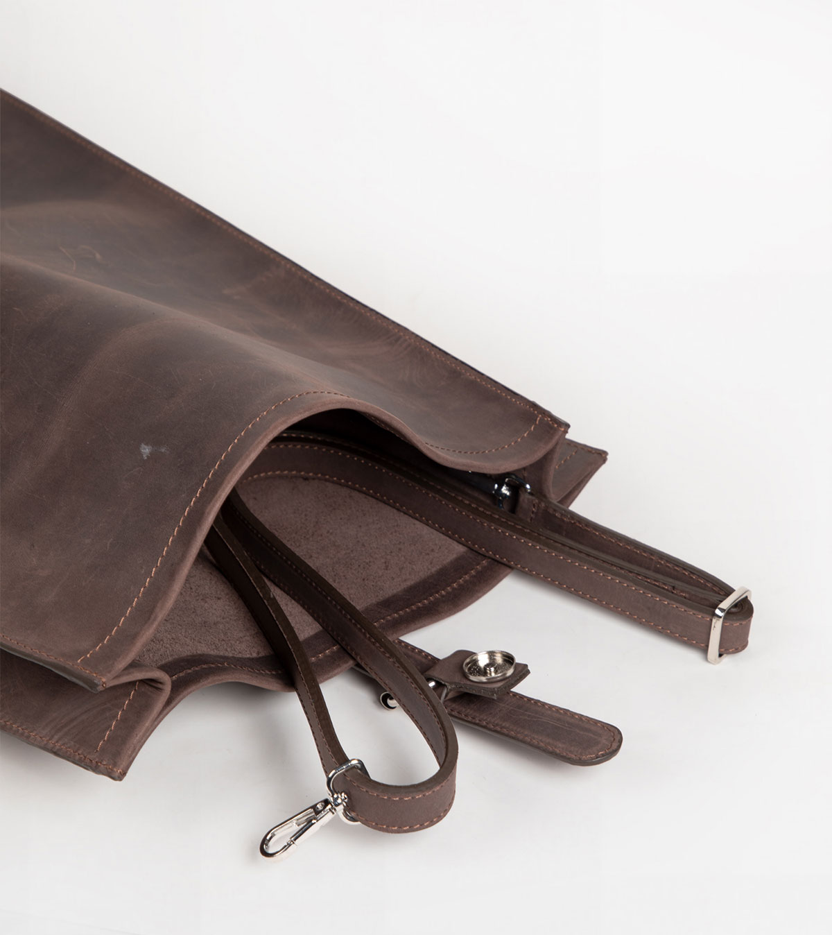 کوله پشتی چرم زنانه کد W7186 - تصویر شماره 1