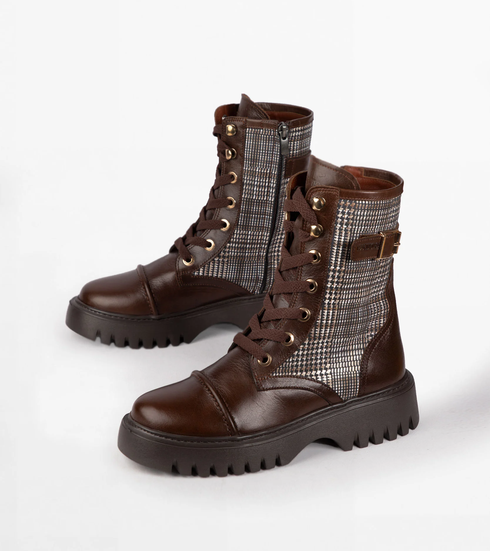 بوت چرم زنانه کد 19202 - تصویر شماره 1