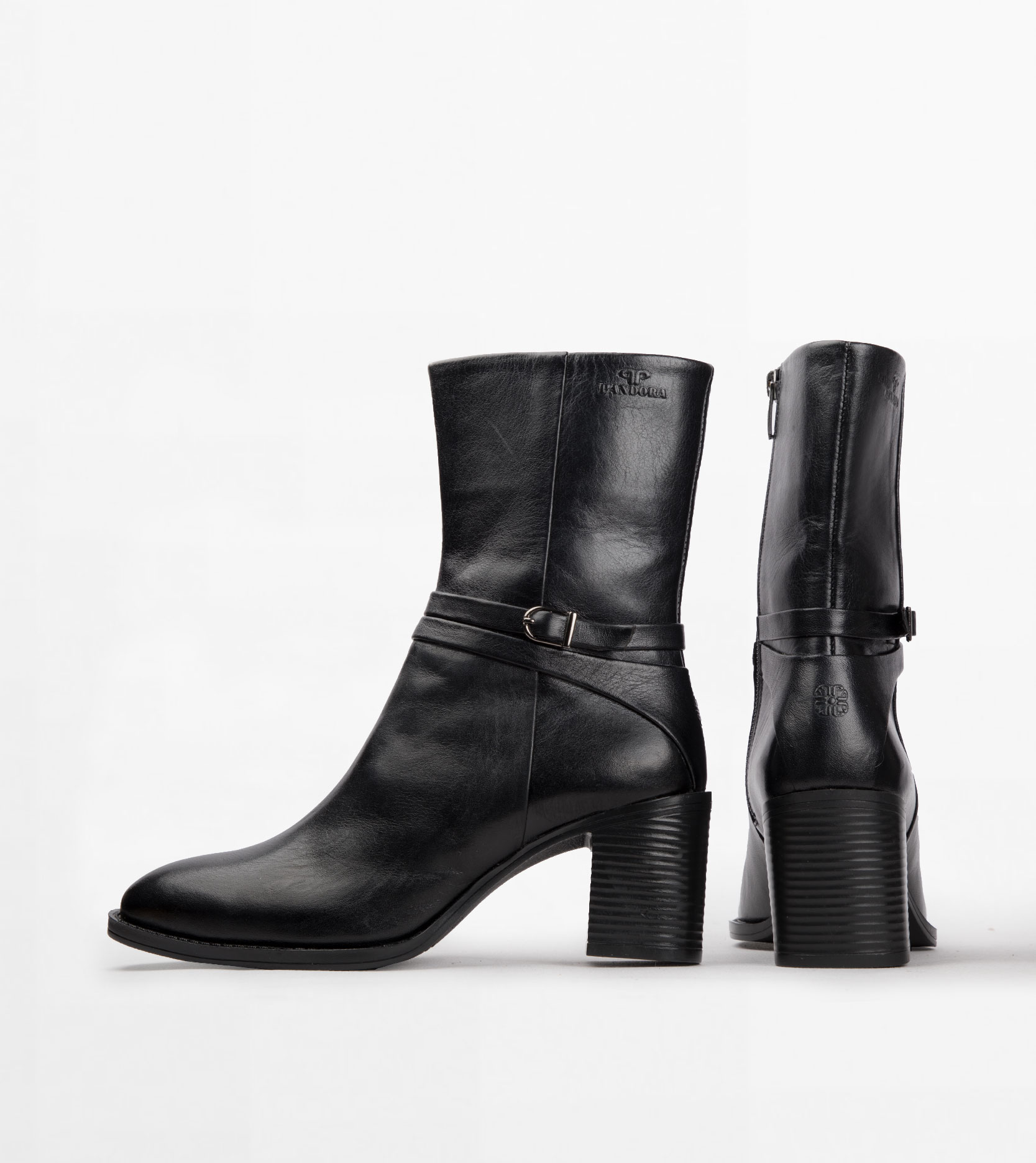 بوت چرم زنانه کد 19300 - تصویر شماره 1