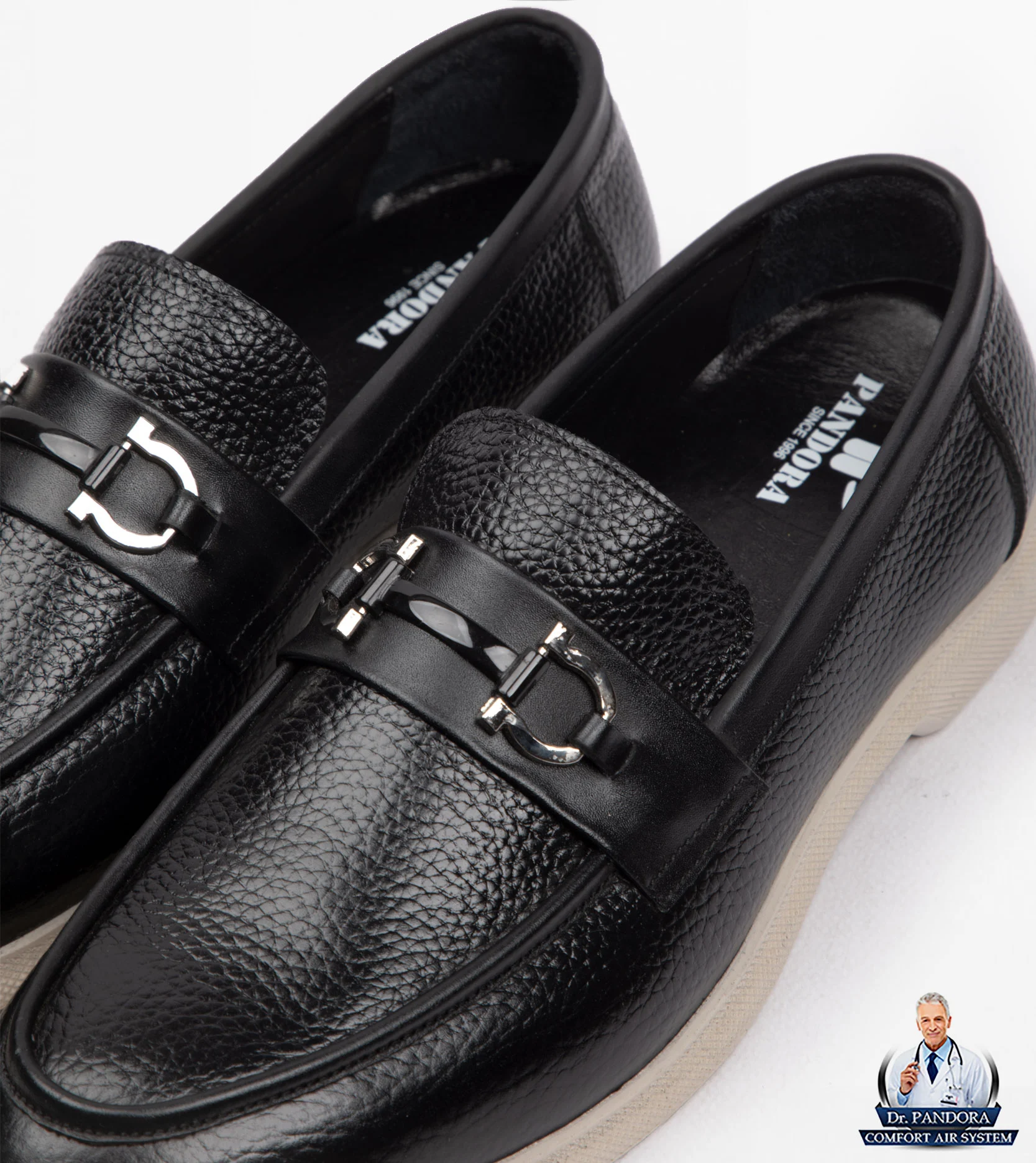 کفش چرم مردانه کد 1613 - تصویر شماره 1