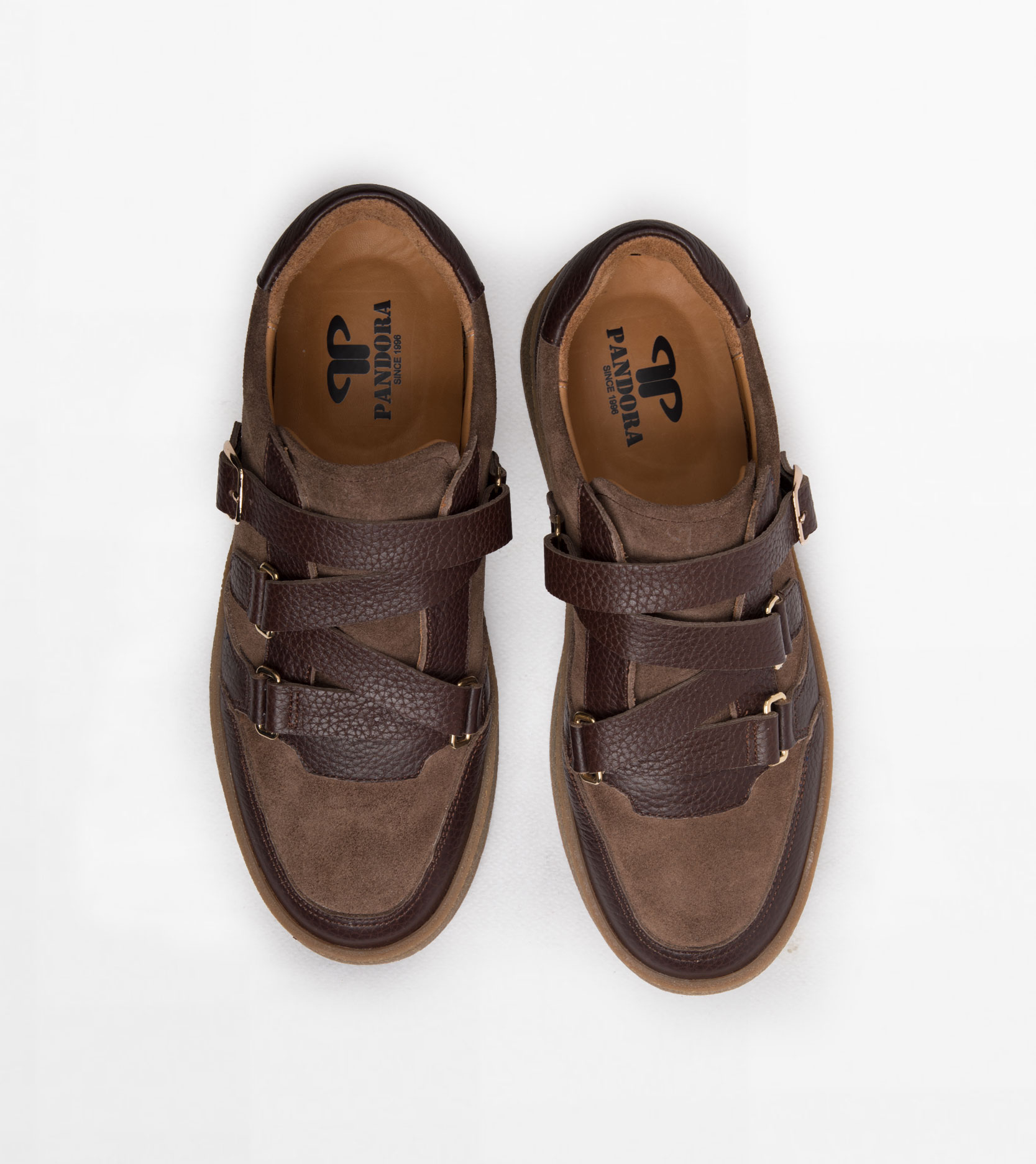 کفش چرم اسپرت زنانه کد 18146 - تصویر شماره 1