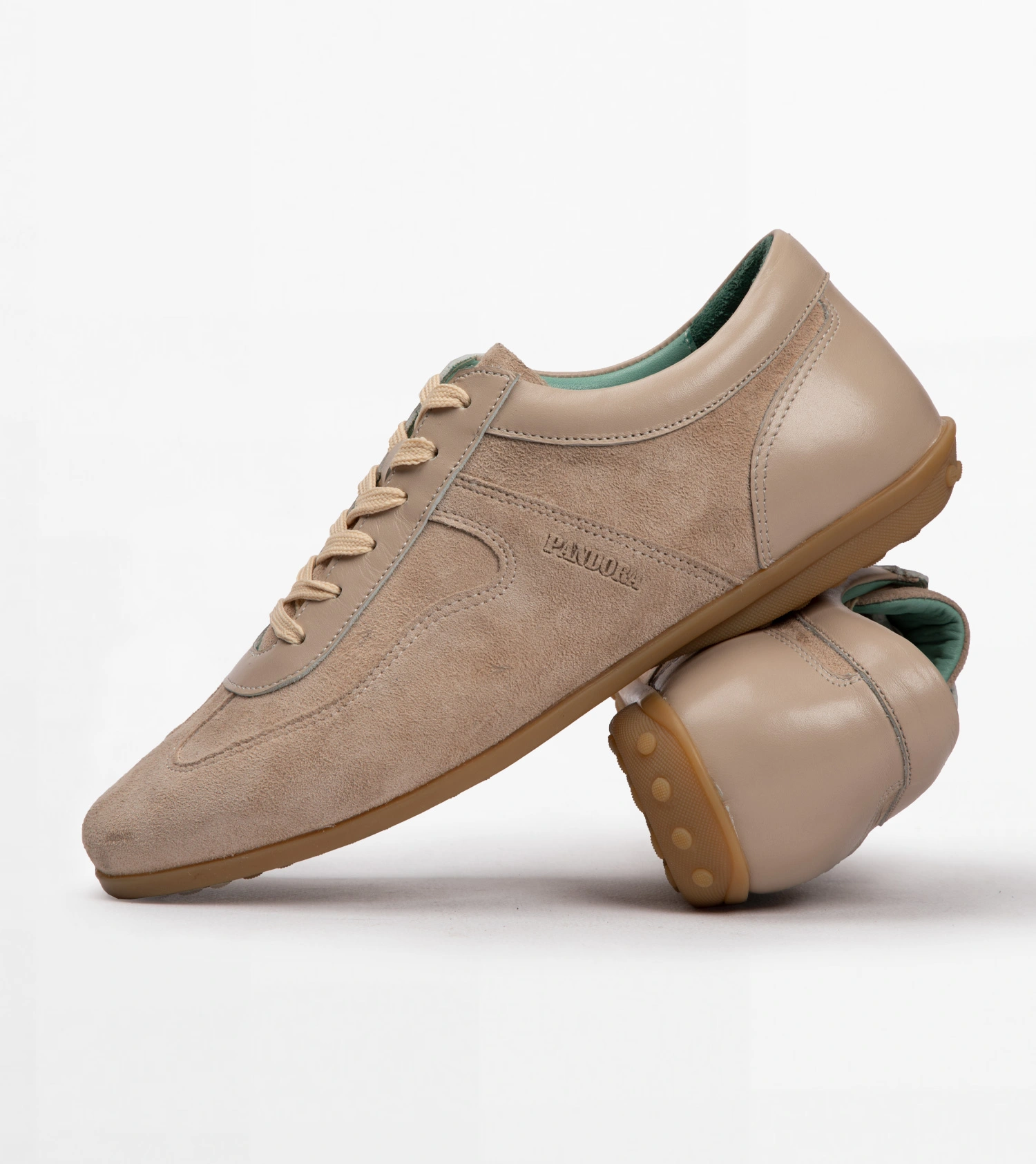 کفش چرم زنانه اسپرت کد 18220 - تصویر شماره 1