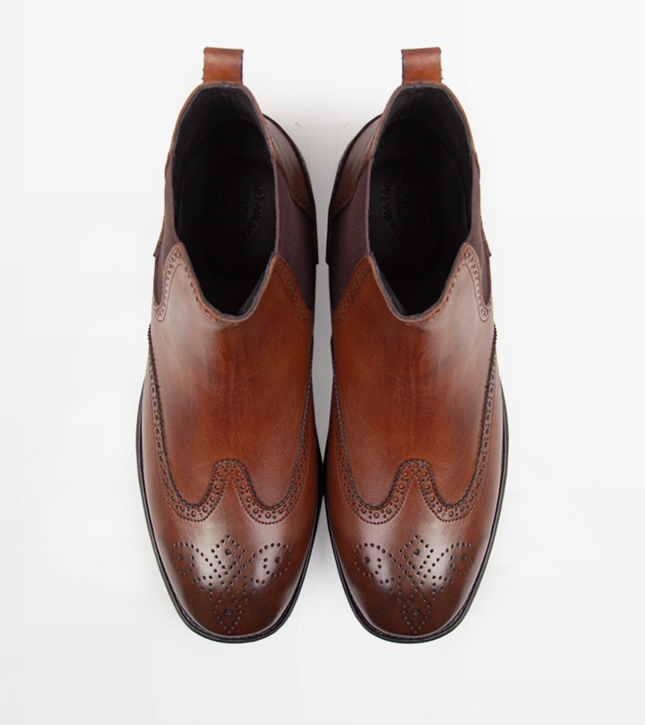 بوت چرم مردانه کد 3251 - تصویر شماره 1