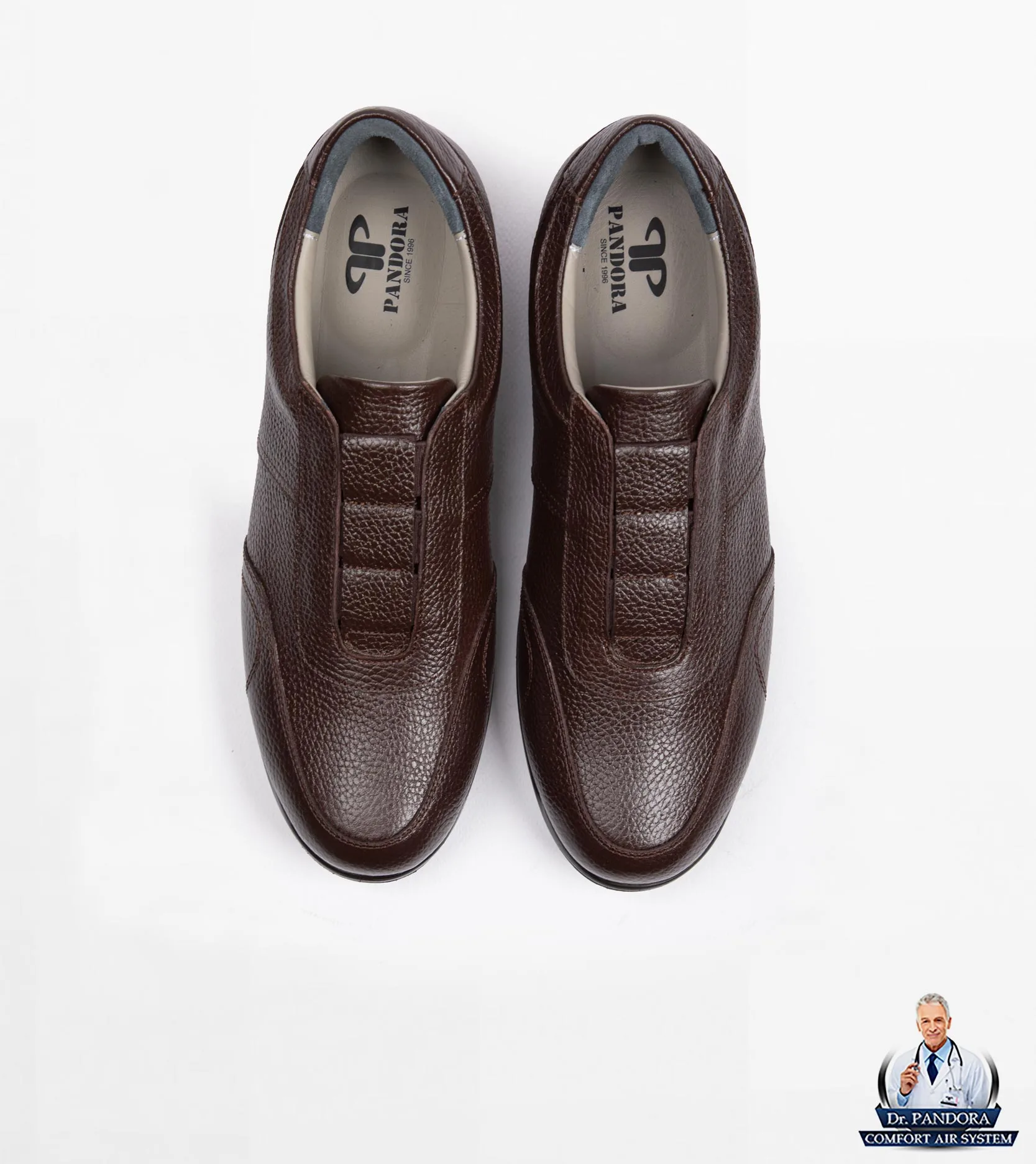 کفش چرم مردانه دکتر پاندورا کد 1013 - تصویر شماره 1
