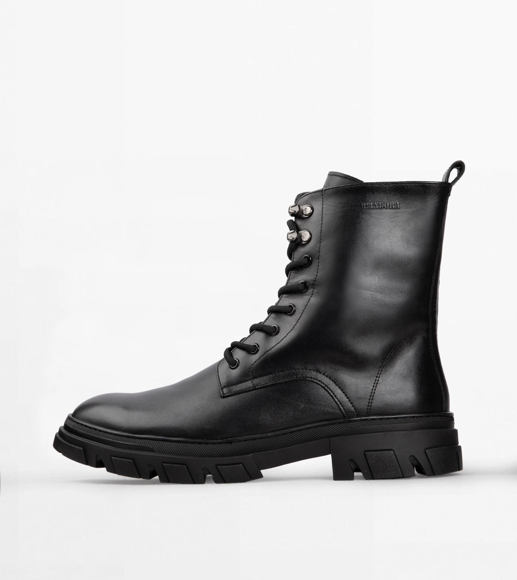 بوت چرم مردانه کد 4472