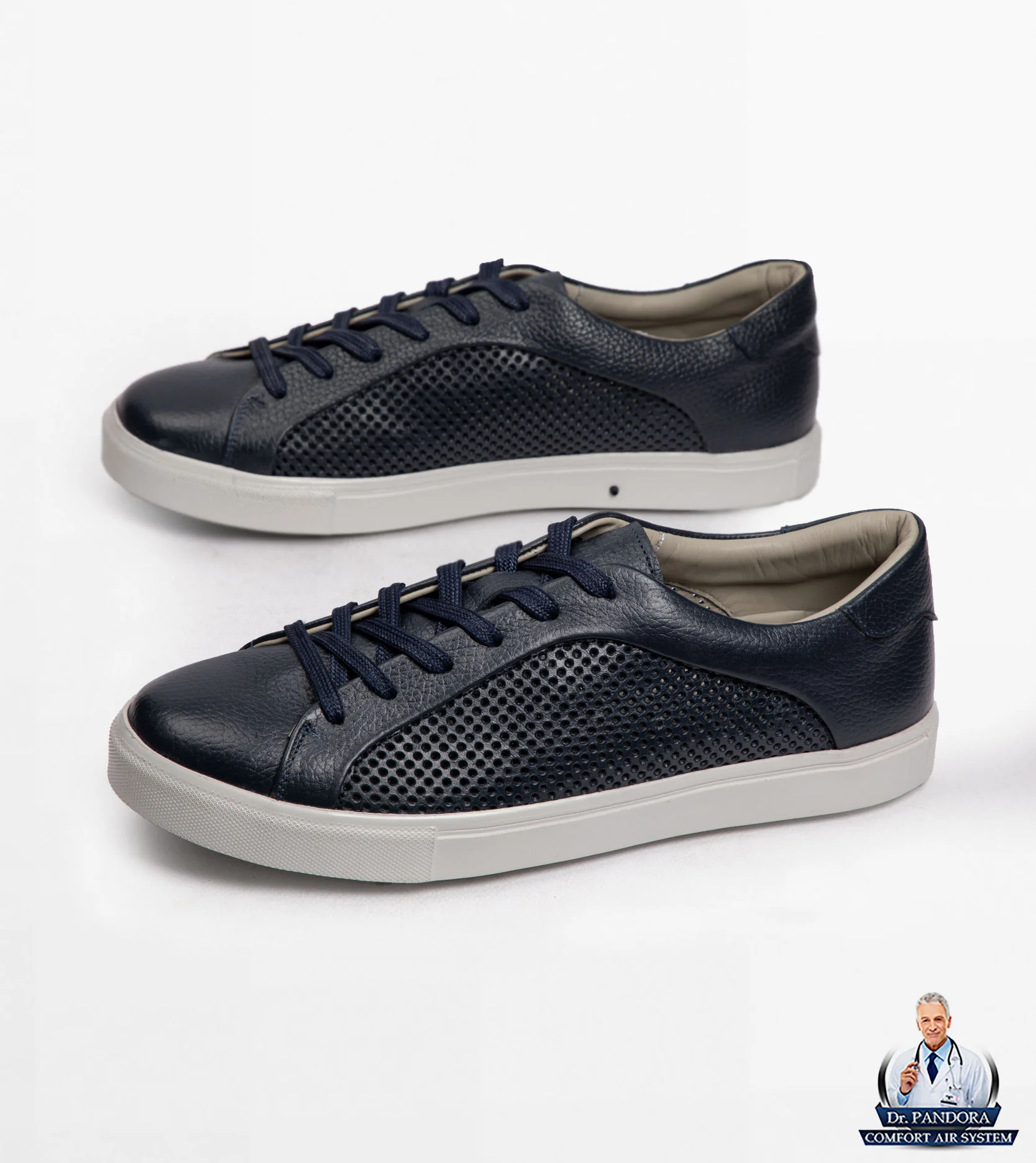 کفش چرم مردانه اسپرت کد 2528 - تصویر شماره 1