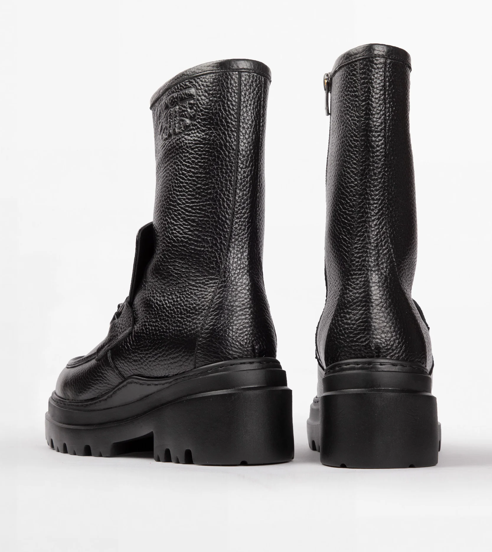 بوت چرم زنانه کد 18053 - تصویر شماره 1