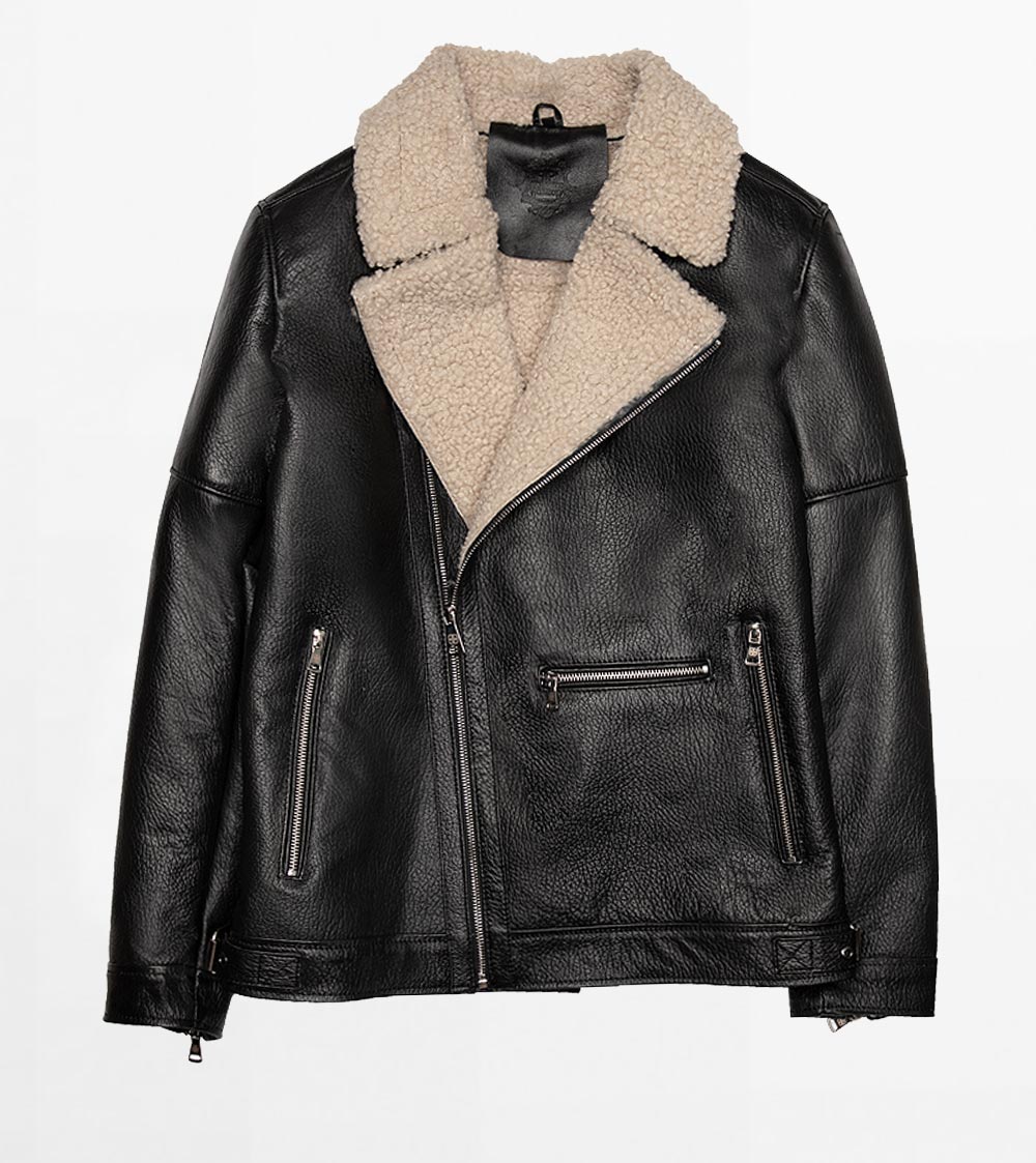 رنگ مشکی با خز کرم