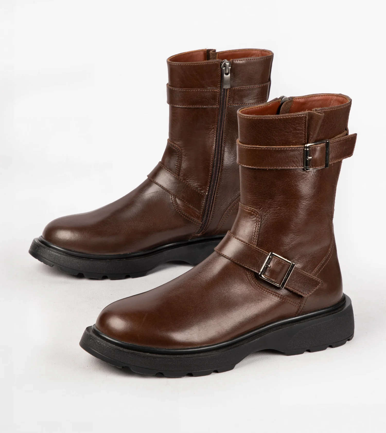 بوت چرم زنانه کد  18101 - تصویر شماره 1