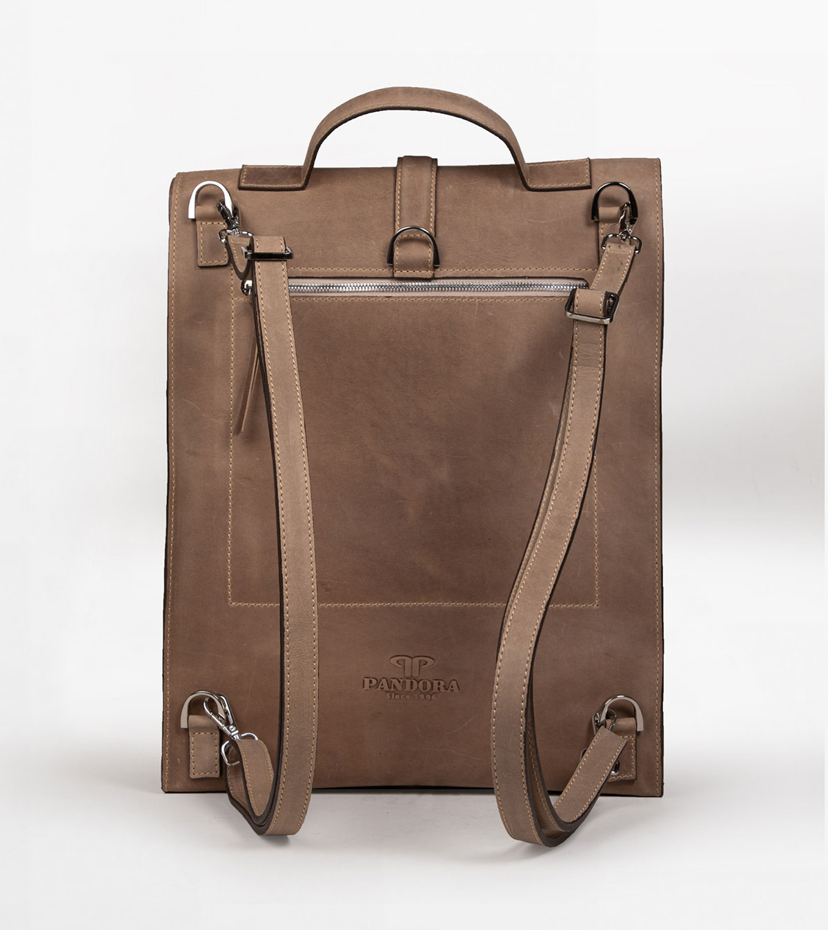 کوله پشتی چرم مردانه 7186 - تصویر شماره 1