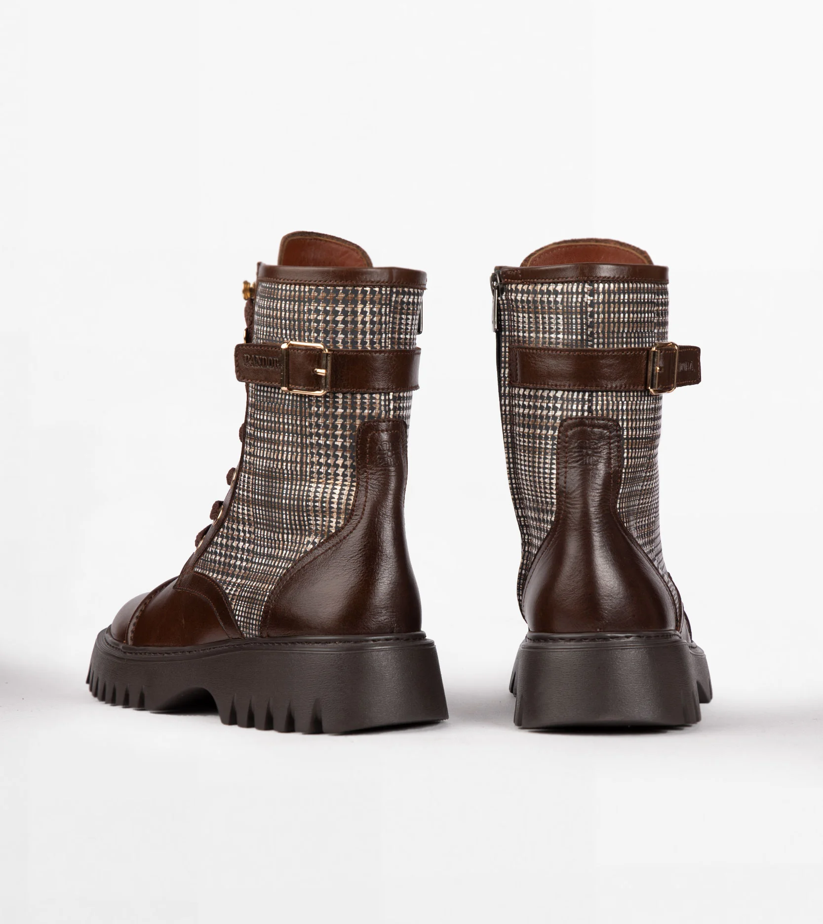 بوت چرم زنانه کد 19202 - تصویر شماره 1