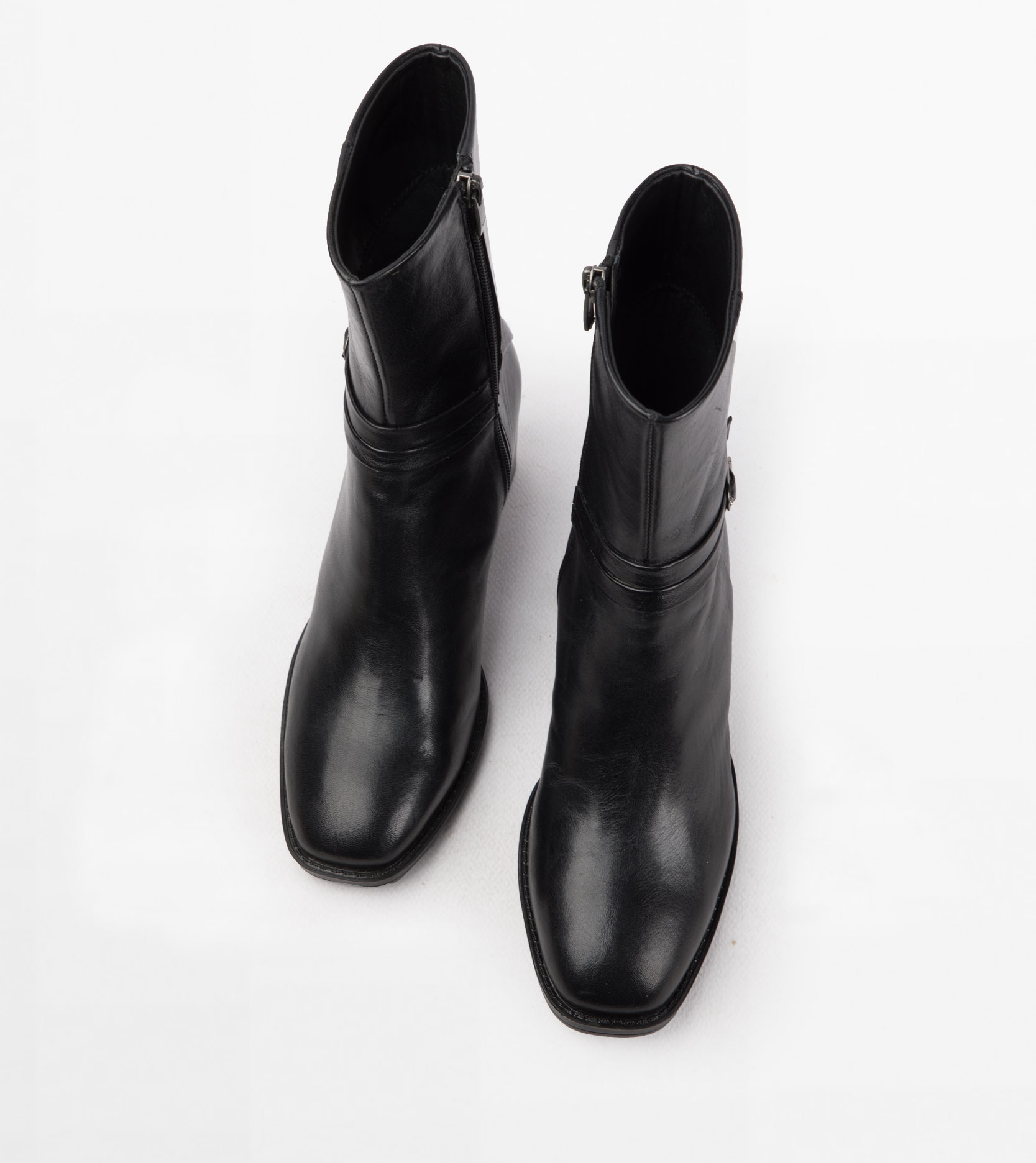 بوت چرم زنانه کد 19300 - تصویر شماره 1