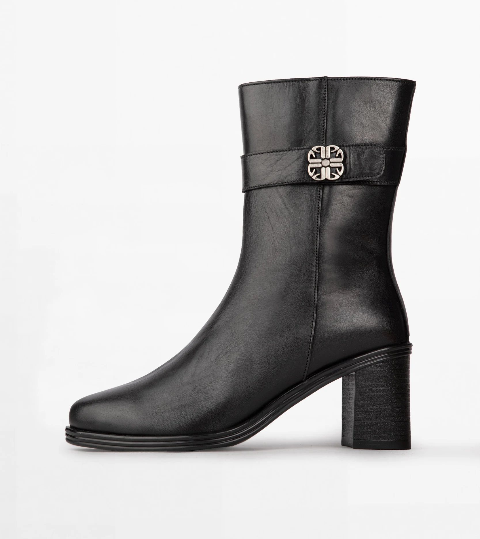 بوت چرم زنانه کد 19340 - تصویر شماره 1