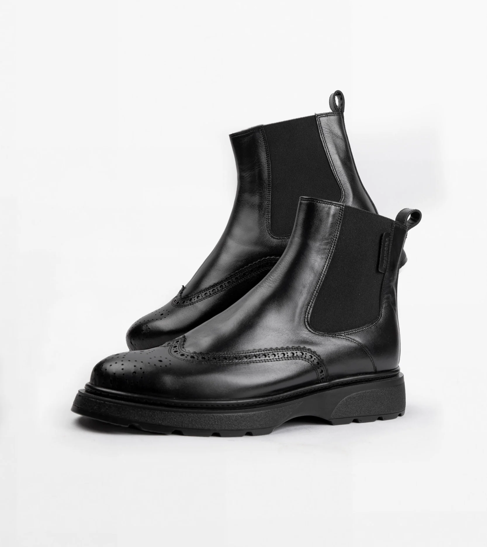 بوت چرم مردانه کد 4461 - تصویر شماره 1