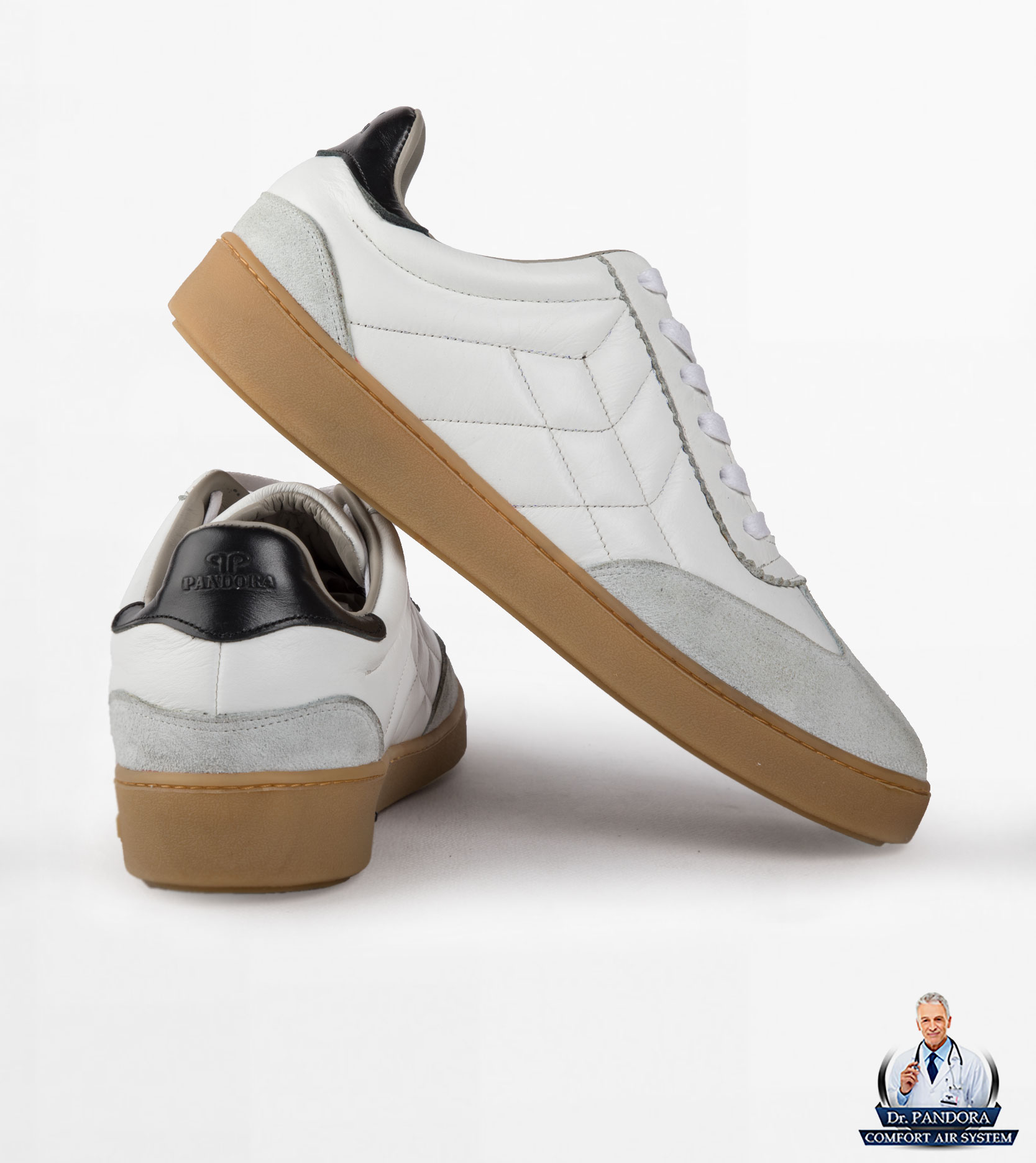 کفش چرم اسپرت مردانه کد 3610 - تصویر شماره 1