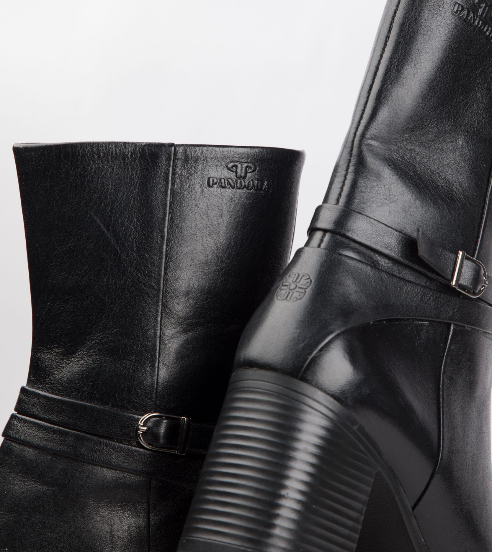 بوت چرم زنانه کد 19300 - تصویر شماره 1