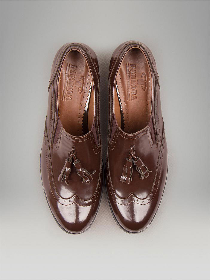 کفش چرم زنانه کلاسیک کد W1252 - تصویر شماره 1