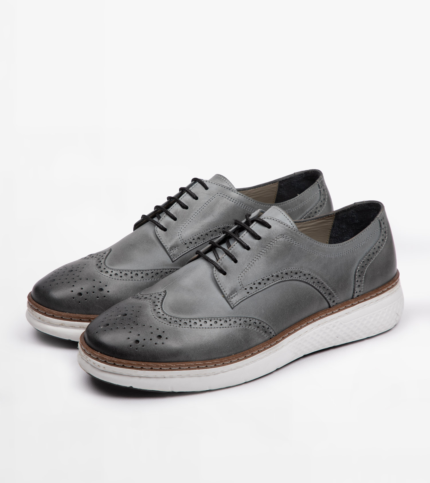 کفش چرم مردانه اسپرت کد 4720 - تصویر شماره 1