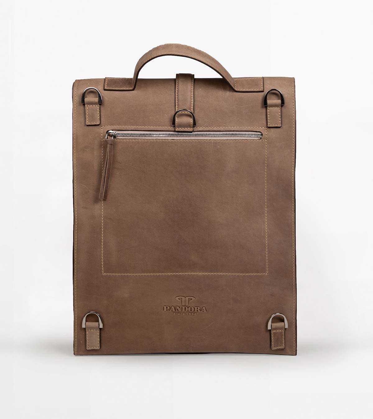 کوله پشتی چرم مردانه 7186 - تصویر شماره 1