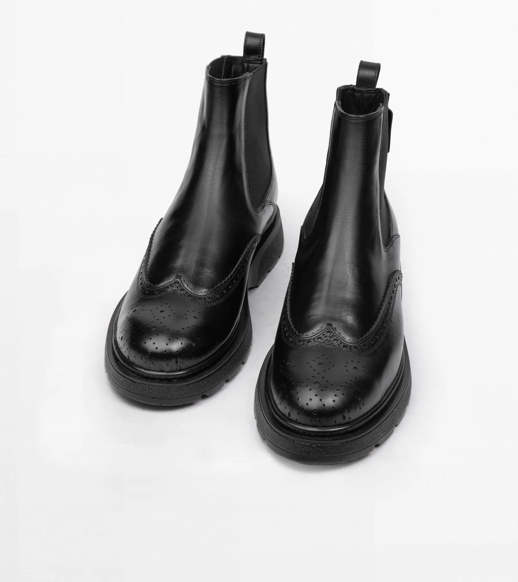 بوت چرم مردانه کد 4461 - تصویر شماره 1