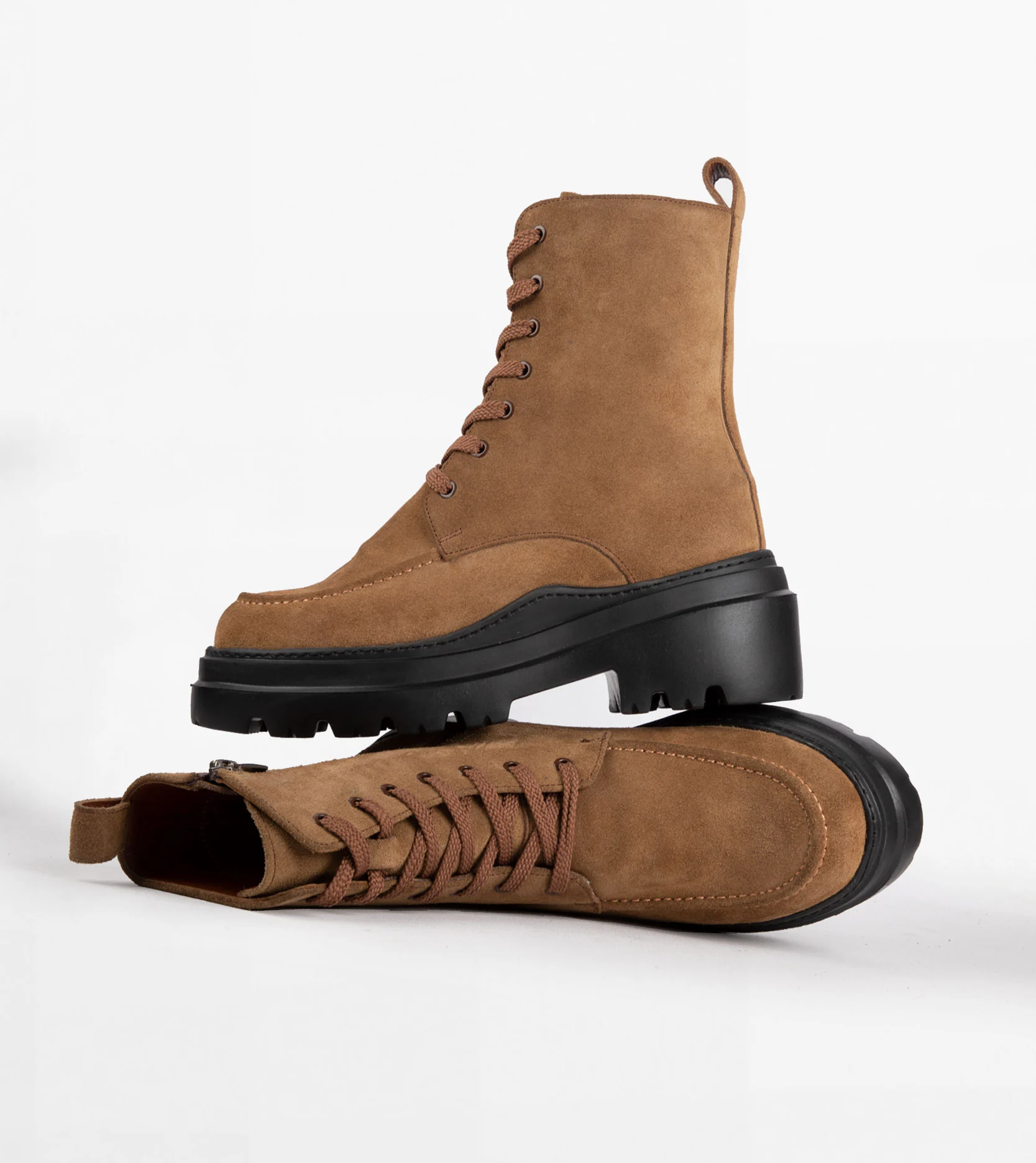 بوت چرم زنانه کد 18052 - تصویر شماره 1