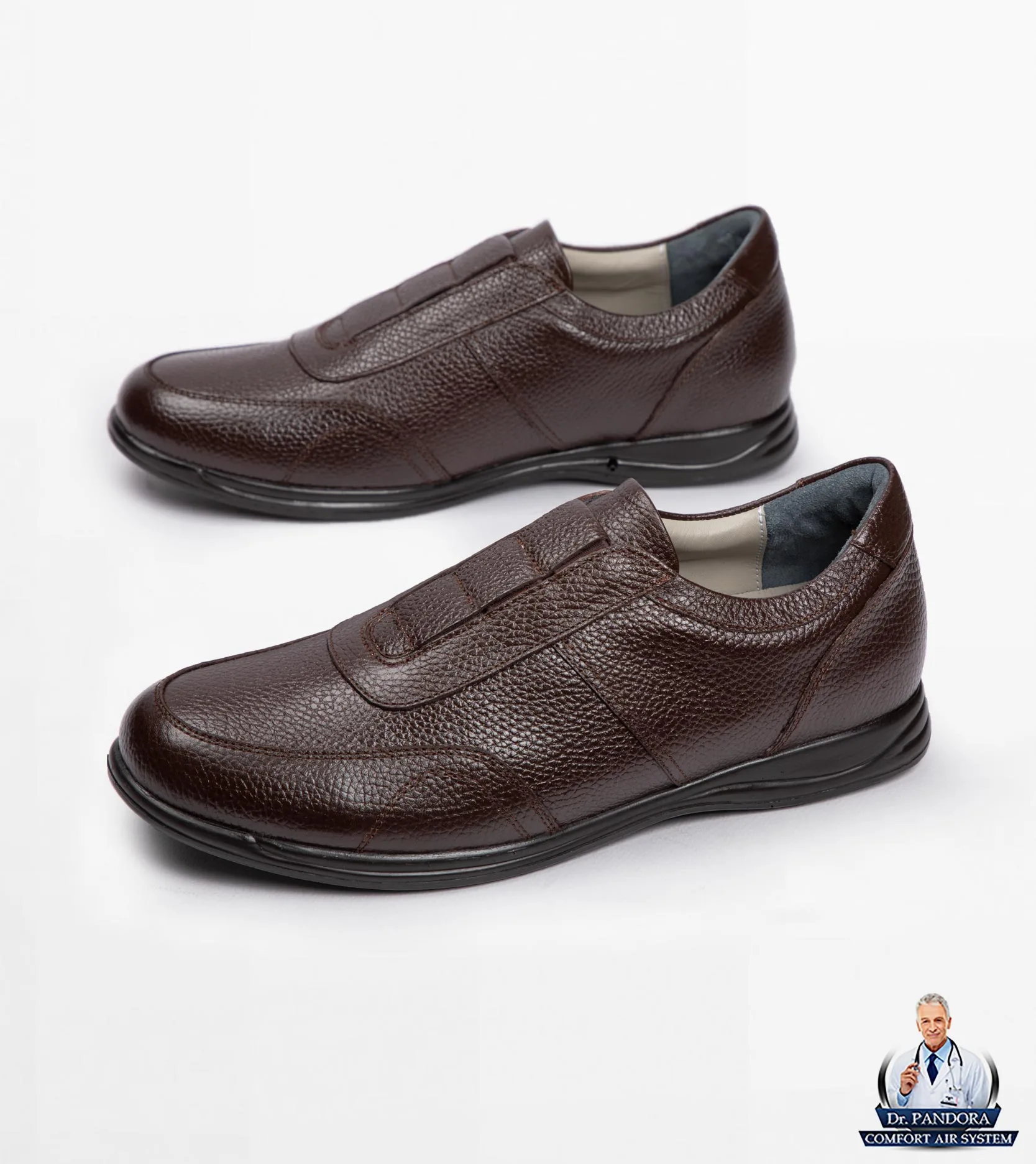 کفش چرم مردانه دکتر پاندورا کد 1013 - تصویر شماره 1