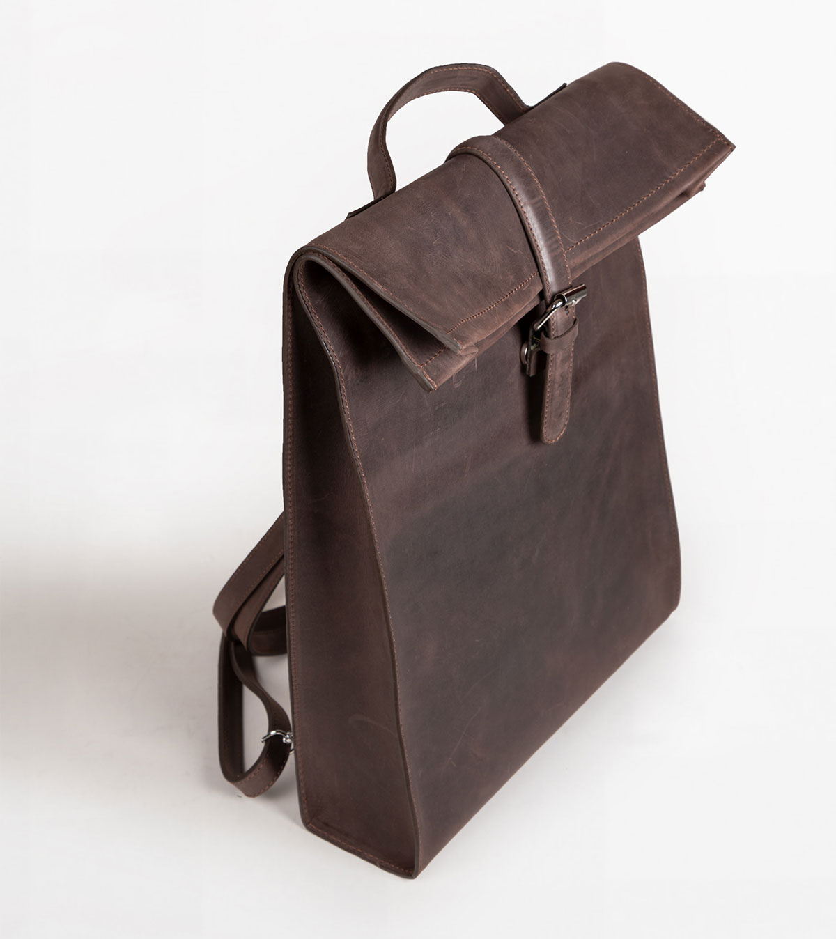 کوله پشتی چرم زنانه کد W7186 - تصویر شماره 1